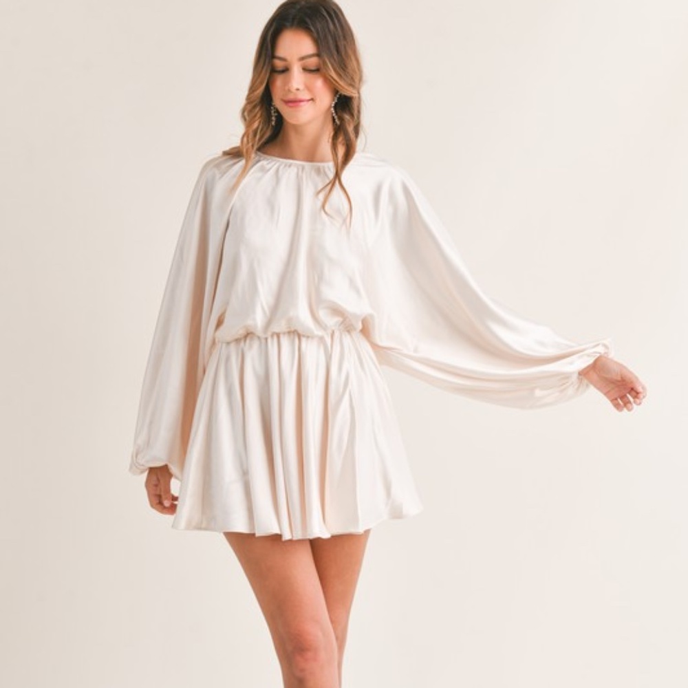 Mable Puff Sleeve Mini Dress